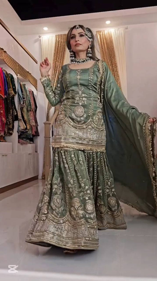 Discovering Fashion Treasures in a Green Dress