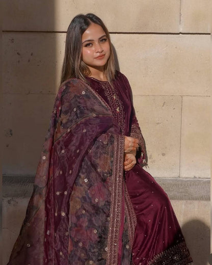 DESIGNER READYMADE TOP PLAZZO & DUPATTA COLLECTIONS