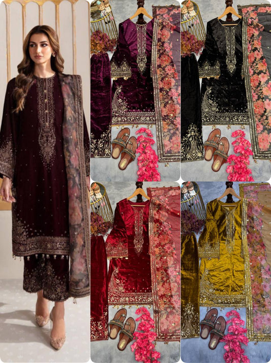 DESIGNER READYMADE TOP PLAZZO & DUPATTA COLLECTIONS